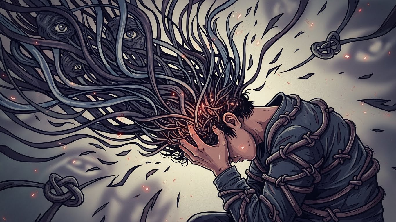 Illustration of Anxiety and Stress