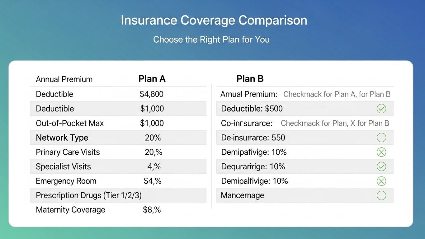 Insert Insurance Coverage Comparison Image Here
