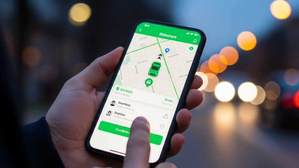 Insert Rideshare App Usage Image Here