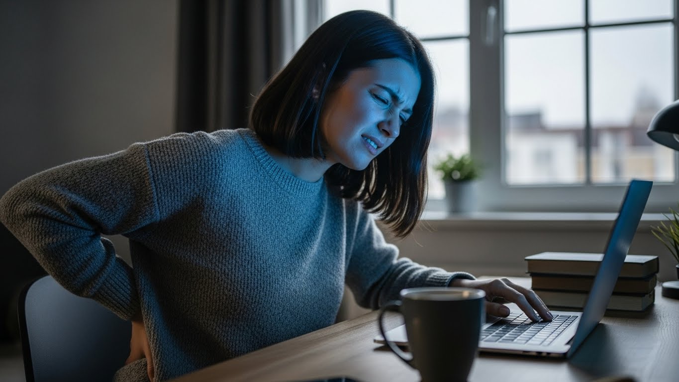 Remote Worker with Pain