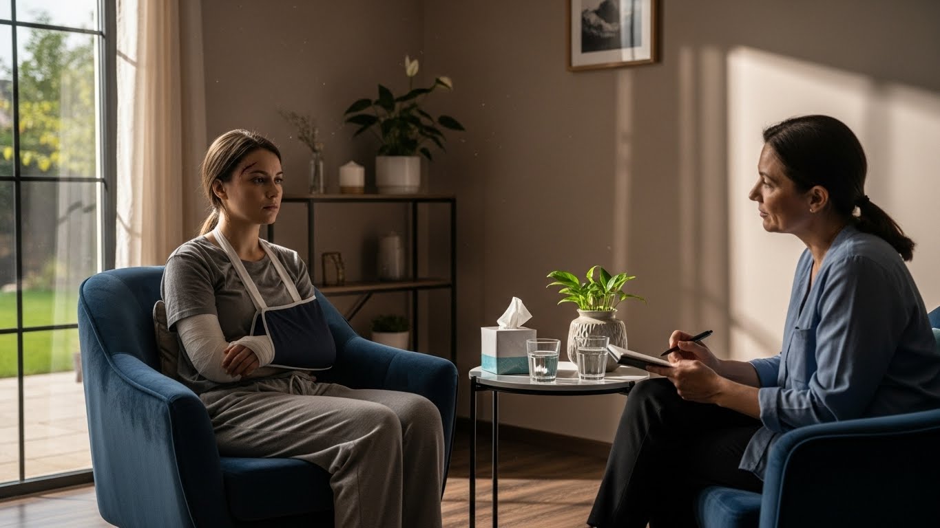 Therapy Session After Accident